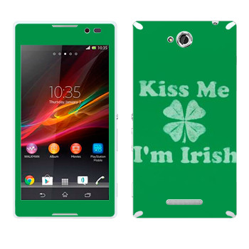   «Kiss me - I'm Irish»   Sony Xperia C