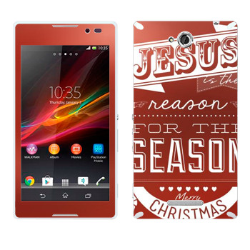   «Jesus is the reason for the season»   Sony Xperia C