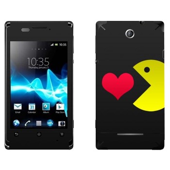   «I love Pacman»   Sony Xperia E/Xperia E Dual