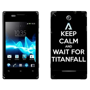   «Keep Calm and Wait For Titanfall»   Sony Xperia E/Xperia E Dual