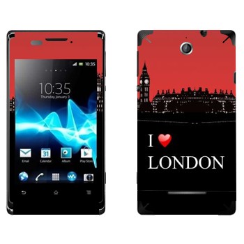   «I love London»   Sony Xperia E/Xperia E Dual