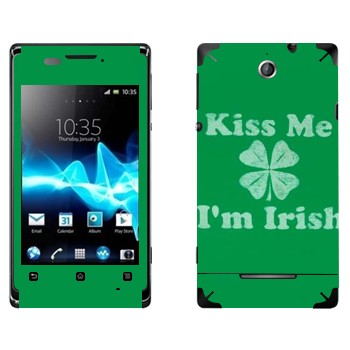   «Kiss me - I'm Irish»   Sony Xperia E/Xperia E Dual