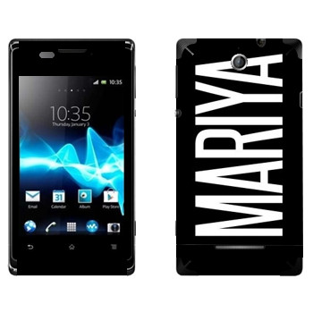   «Mariya»   Sony Xperia E/Xperia E Dual