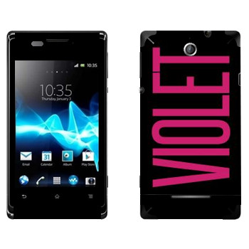   «Violet»   Sony Xperia E/Xperia E Dual