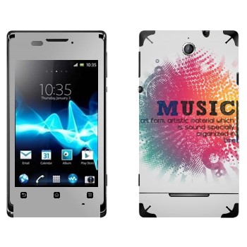  « Music   »   Sony Xperia E/Xperia E Dual