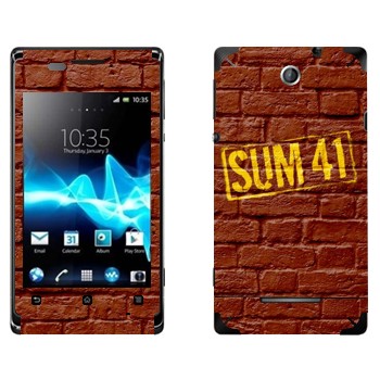   «- Sum 41»   Sony Xperia E/Xperia E Dual