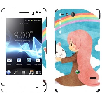   «Megurine -Toeto - Vocaloid»   Sony Xperia Go