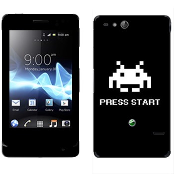   «8 - Press start»   Sony Xperia Go