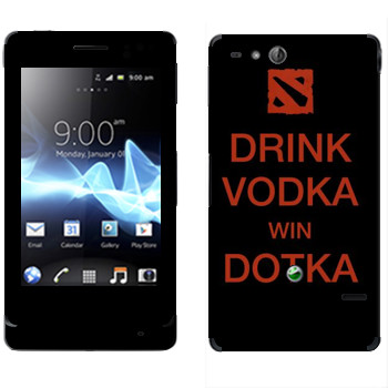   «Drink Vodka With Dotka»   Sony Xperia Go