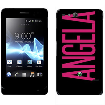   «Angela»   Sony Xperia Go