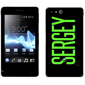   «Sergey»   Sony Xperia Go