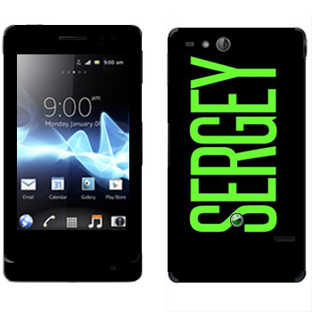   «Sergey»   Sony Xperia Go