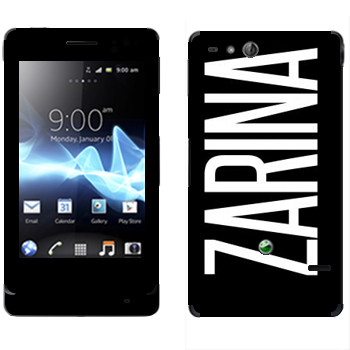   «Zarina»   Sony Xperia Go