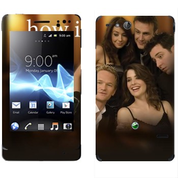   « How I Met Your Mother»   Sony Xperia Go