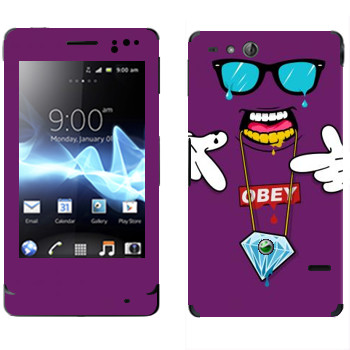   «OBEY - SWAG»   Sony Xperia Go