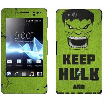   «Keep Hulk and»   Sony Xperia Go