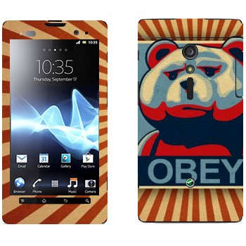   «  - OBEY»   Sony Xperia Ion