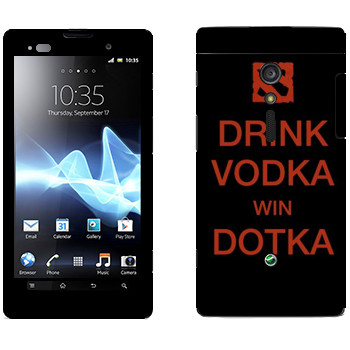   «Drink Vodka With Dotka»   Sony Xperia Ion