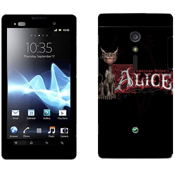   «  - American McGees Alice»   Sony Xperia Ion