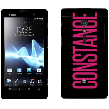   «Constance»   Sony Xperia Ion