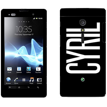   «Cyril»   Sony Xperia Ion