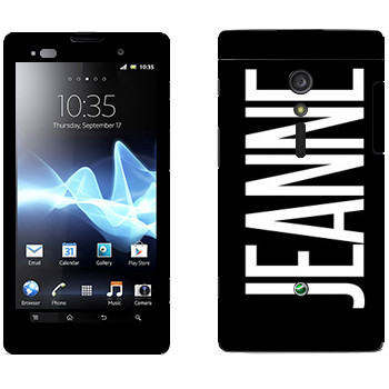   «Jeanne»   Sony Xperia Ion