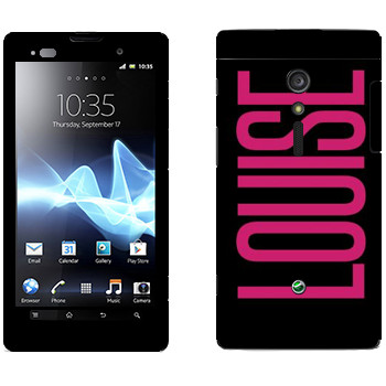   «Louise»   Sony Xperia Ion