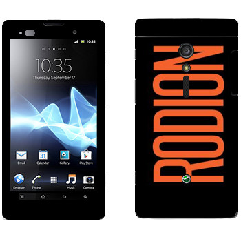   «Rodion»   Sony Xperia Ion
