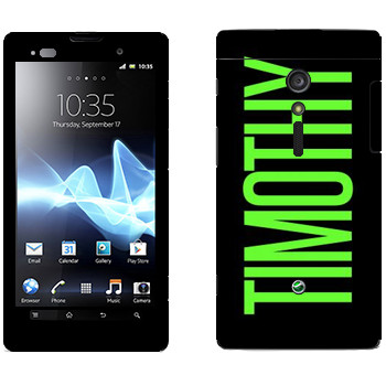   «Timothy»   Sony Xperia Ion
