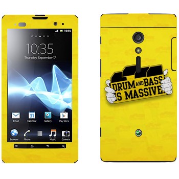   «Drum and Bass IS MASSIVE»   Sony Xperia Ion