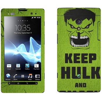   «Keep Hulk and»   Sony Xperia Ion