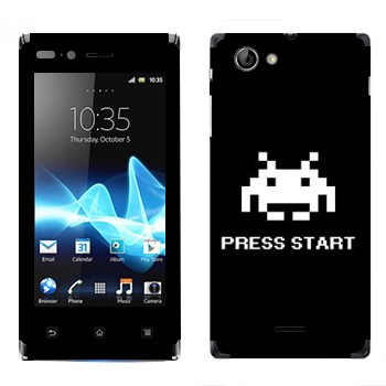   «8 - Press start»   Sony Xperia J