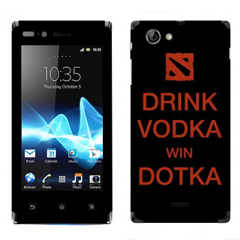   «Drink Vodka With Dotka»   Sony Xperia J