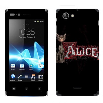   «  - American McGees Alice»   Sony Xperia J