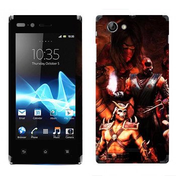   « Mortal Kombat»   Sony Xperia J