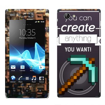   «  Minecraft»   Sony Xperia J