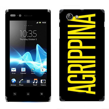   «Agrippina»   Sony Xperia J