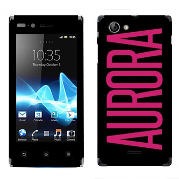   «Aurora»   Sony Xperia J
