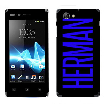   «Herman»   Sony Xperia J