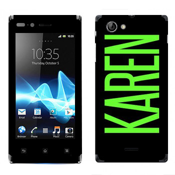   «Karen»   Sony Xperia J