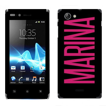   «Marina»   Sony Xperia J