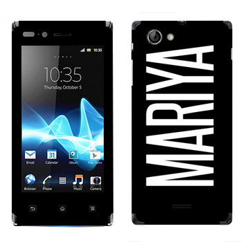   «Mariya»   Sony Xperia J