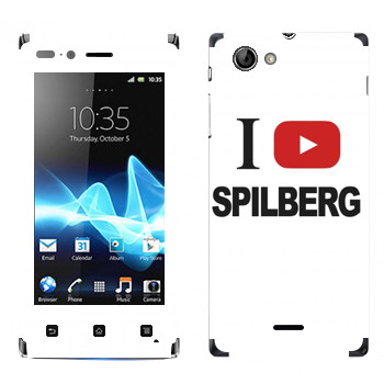   «I love Spilberg»   Sony Xperia J