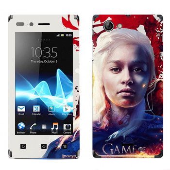   « - Game of Thrones Fire and Blood»   Sony Xperia J