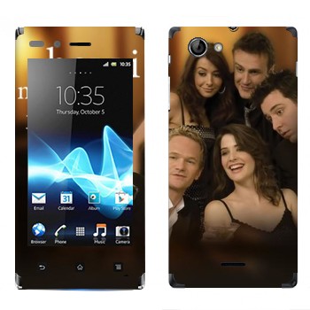   « How I Met Your Mother»   Sony Xperia J