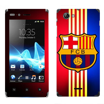   «Barcelona stripes»   Sony Xperia J