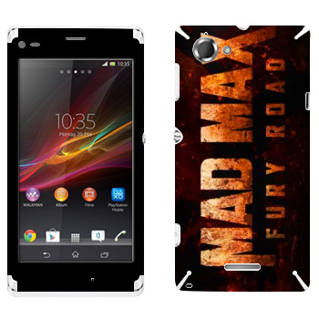   «Mad Max: Fury Road logo»   Sony Xperia L