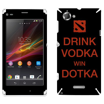   «Drink Vodka With Dotka»   Sony Xperia L