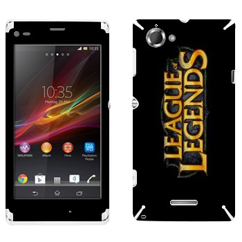   «League of Legends  »   Sony Xperia L