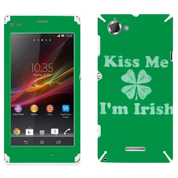   «Kiss me - I'm Irish»   Sony Xperia L